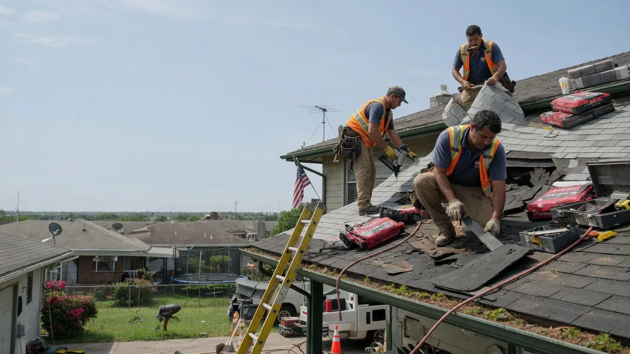 Roof Repair in Tecumseh, OK near me